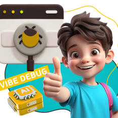 Тестирование & Vibe Debug. Охотники за багами - КИБЕРшкола программирования для детей, компьютерные курсы для школьников, начинающих и подростков - KIBERone г. Среднеуральск