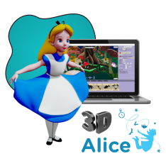 Alice 3d - КИБЕРшкола программирования для детей, компьютерные курсы для школьников, начинающих и подростков - KIBERone г. Среднеуральск