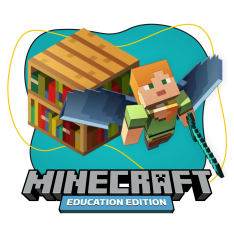 Minecraft Education - КИБЕРшкола программирования для детей, компьютерные курсы для школьников, начинающих и подростков - KIBERone г. Среднеуральск