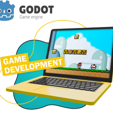 Godot.  Основа создания легендарных игр - КИБЕРшкола программирования для детей, компьютерные курсы для школьников, начинающих и подростков - KIBERone г. Среднеуральск