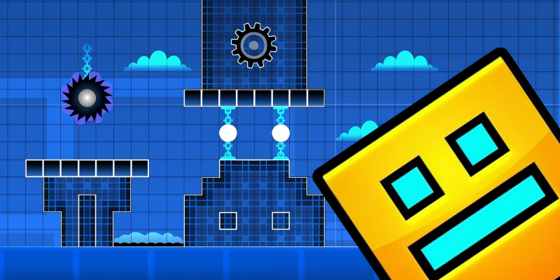 Свой Geometry Dash: создаём игру из детства родителей - КИБЕРшкола программирования для детей, компьютерные курсы для школьников, начинающих и подростков - KIBERone г. Среднеуральск